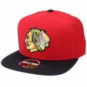 American Needle - NHL Röd snapback Keps - Chicago Blackhawks 400 Series Red/Black Snapback @ Hatstore