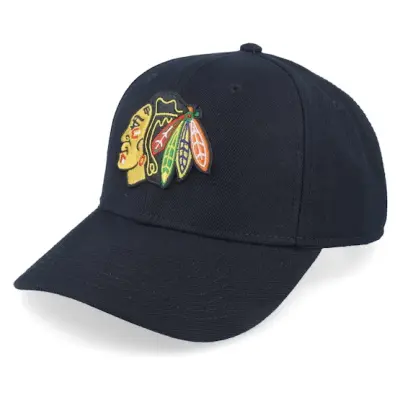 American Needle - NHL Svart adjustable Keps - Chicago Blackhawks Stadium Black Adjustable @ Hatstore