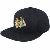 American Needle - NHL Svart snapback Keps - Chicago Blackhawks 400 Series Black Snapback @ Hatstore