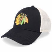 American Needle - NHL Svart trucker Keps - Chicago Blackhawks Riptide Valin Black Trucker @ Hatstore