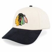 American Needle - NHL Vit adjustable Keps - Chicago Blackhawks Burnett Cream/Black Adjustable @ Hatstore