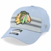 Fanatics - NHL Grå adjustable Keps - Chicago Blackhawks Authentic Pro Home Ice Grey Adjustable @ Hatstore