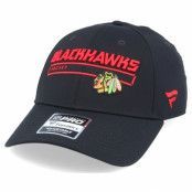 Fanatics - NHL Svart adjustable Keps - Chicago Blackhawks Authenic Pro Rinkside Adjustable @ Hatstore