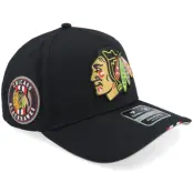 Fanatics - NHL Svart adjustable Keps - Chicago Blackhawks Authentic Pro NHL Mesh Black A-Frame Adjustable @ Hatstore
