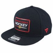 Fanatics - NHL Svart snapback Keps - Chicago Blackhawks Authentic Pro Prime Black Snapback @ Hatstore