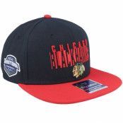 Fanatics - NHL Svart snapback Keps - Chicago Blackhawks Black/Red Snapback @ Hatstore