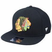 Fanatics - NHL Svart snapback Keps - Chicago Blackhawks Primary Logo Core Black Snapback @ Hatstore