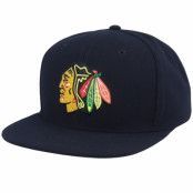 Fanatics - NHL Svart snapback Keps - Chicago Blackhawks Value Core Black Snapback @ Hatstore