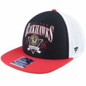 Fanatics - NHL Svart trucker Keps - Chicago Blackhawks True Classic Foam Black/Athletic Red/White Trucker @ Hatstore