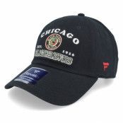 Fanatics - NHL Svart unconstructed Keps - Chicago Blackhawks Unstructured Black Dad Cap @ Hatstore