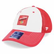 Fanatics - NHL Vit trucker Keps - Chicago Blackhawks Block Party Dad Cap Athletic Red/White Trucker @ Hatstore