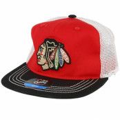 Keps Kids Chicago Blackhawks Red/black Trucker - Outerstuff - Röd Barnkeps
