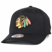 Keps Chicago Blackhawks Flex Black 110 Adjustable - Mitchell & Ness - Svart Reglerbar