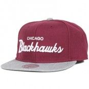 Mitchell & Ness - Chicago Blackhawks Sombre Special Script Snapback