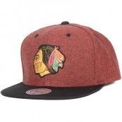 Mitchell & Ness - Denim Harry Chicago Blackhawks Red Snapback