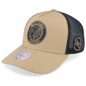 Mitchell&Ness - NHL Beige trucker Keps - Hatstore Exclusive x Chicago Blackhawks Archaeo Tan/Black Trucker @ Hatstore