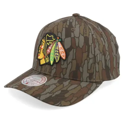 Mitchell&Ness - NHL Camo adjustable Keps - Chicago Blackhawks Hidden Pro Camo Adjustable @ Hatstore