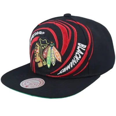 Mitchell&Ness - NHL Svart snapback Keps - Chicago Blackhawks Don't Get It Twisted Chicago Blackhawks Black @ Hatstore
