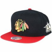 Mitchell&Ness - NHL Svart snapback Keps - Chicago Blackhawks NHL 2017 ASG 2T Snapback @ Hatstore