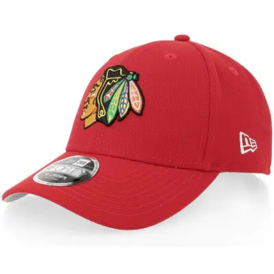 New Era - NHL Röd adjustable Keps - Chicago Blackhawks NHL Team 9FORTY Red Adjustable @ Hatstore