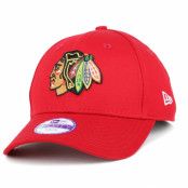 New Era - NHL Röd adjustable Keps - Kids Chicago Blackhawks 940 Adjustable @ Hatstore