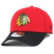 New Era - NHL Röd flexfit Keps - Chicago Blackhawks Denim Mix Team 39Thirty Flexfit @ Hatstore