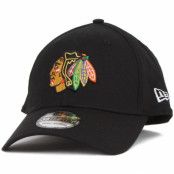 New Era - NHL Svart flexfit Keps - Chicago Blackhawks NHL Team Basic Black 39Thirty @ Hatstore