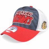 Outerstuff - NHL Grå trucker Keps - Kids Chicago Blackhawks Santa Cruz Tie Dye Trucker @ Hatstore