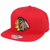 Outerstuff - NHL Röd snapback Keps - Kids Chicago Blackhawks Solid Red Snapback @ Hatstore