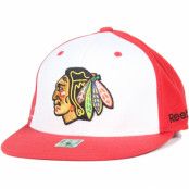 Reebok - NHL Röd fitted Keps - Chicago Blackhawks Basic League Fitted @ Hatstore