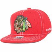 Reebok - NHL Röd snapback Keps - Chicago Blackhawks Piquemesh Snapback @ Hatstore