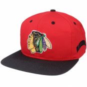 Twins Enterprise - NHL Röd snapback Keps - Chicago Blackhawks Base Two Tone NHL Vintage Red/Black Snapback @ Hatstore