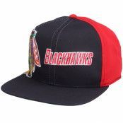 Twins Enterprise - NHL Svart snapback Keps - Chicago Blackhawks Chicago Blackhawks Big Logo NHL Vintage @ Hatstore