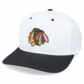 Twins Enterprise - NHL Vit snapback Keps - Chicago Blackhawks Base Two Tone NHL Vintage White/Black Snapback @ Hatstore