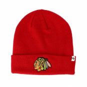 Mössor Chicago Blackhawks Raised Knit Red Cuff - 47 Brand