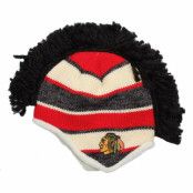 Mössa Chicago Blackhawks Faceoff Mohawk Knit - Reebok - Svart Tofs