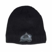 Adidas - NHL Svart traditionalbeanie Beanie - Colorado Avalanche Knit With Lining Black Beanie @ Hatstore