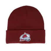 American Needle - NHL Röd cuff Beanie - Colorado Avalanche Terrain Knit Solid Red Cuff @ Hatstore