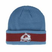 Fanatics - NHL Blå cuff Beanie - Colorado Avalanche Blue/Garnet Cuff @ Hatstore