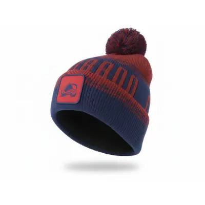 Fanatics - NHL Blå pom Beanie - Colorado Avalanche Thrive Navy/D.garnet Pom @ Hatstore