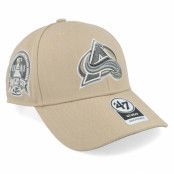 47 Brand - NHL Beige adjustable Keps - Colorado Avalanche Sure Shot Mvp Khaki Adjustable @ Hatstore