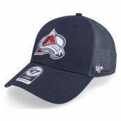 47 Brand - NHL Blå trucker Keps - Colorado Avalanche Branson Mvp Navy/Silver Trucker @ Hatstore