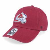 47 Brand - NHL Röd adjustable Keps - Colorado Avalanche Clean up Cardinal Adjustable @ Hatstore