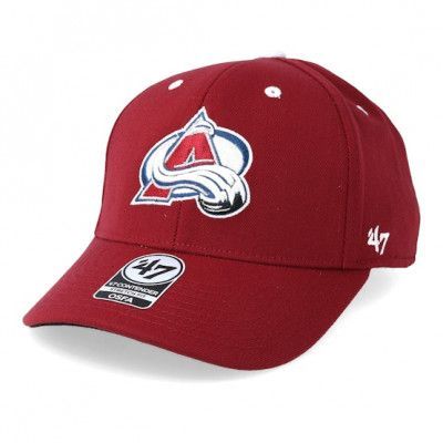 47 Brand - NHL Röd flexfit Keps - Colorado Avalanche Kickoff 47 Contender Wool Cardinal Flexfit @ Hatstore