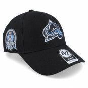 47 Brand - NHL Svart adjustable Keps - Colorado Avalanche NHL Sure Shot'47 Mvp Black Adjustable @ Hatstore