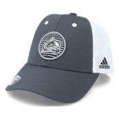 Adidas - NHL Grå trucker Keps - Colorado Avalanche Mesh Carbon/White Trucker @ Hatstore