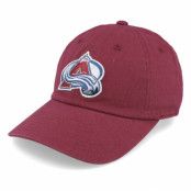 American Needle - NHL Röd unconstructed Keps - Colorado Avalanche Blue Line Maroon Dad Cap @ Hatstore