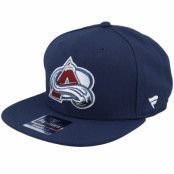 Fanatics - NHL Blå snapback Keps -"Colorado Avalanche  Core Navy Snapback"@ Hatstore