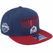 Fanatics - NHL Blå snapback Keps - Colorado Avalanche Navy/Garnet Snapback @ Hatstore