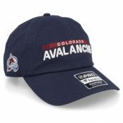 Fanatics - NHL Blå unconstructed Keps - Colorado Avalanche Authentic Pro Game&Train Athl Navy Dad Cap @ Hatstore